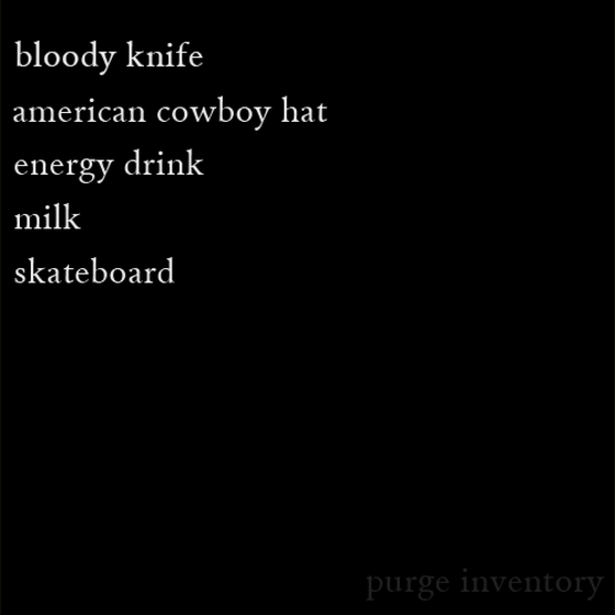 Purge Inventory #4458