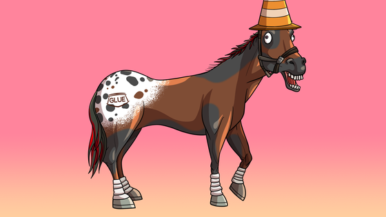 Glue Factory Horse #2855