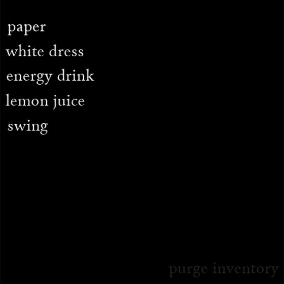 Purge Inventory #5490