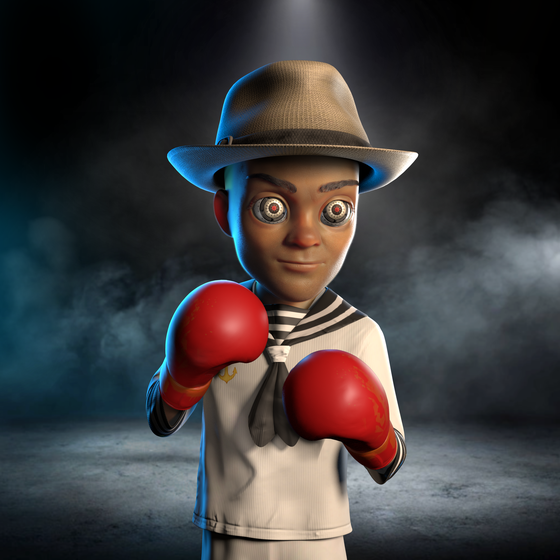 Boxing boy #1747