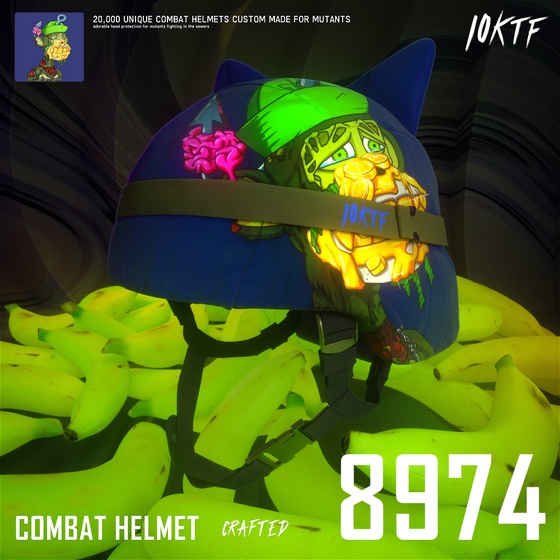 Mutant Combat Helmet #8974