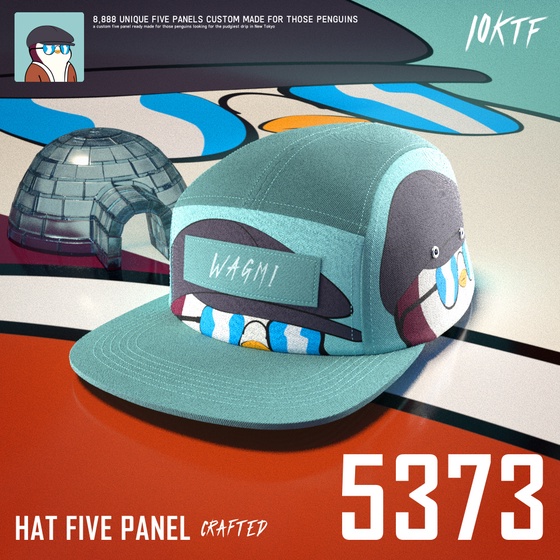 Pudgy Five Panel #5373