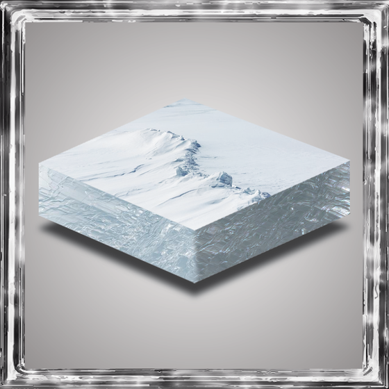 Unreal Kingdom Platinum Ice 128x128 Dragon Planet