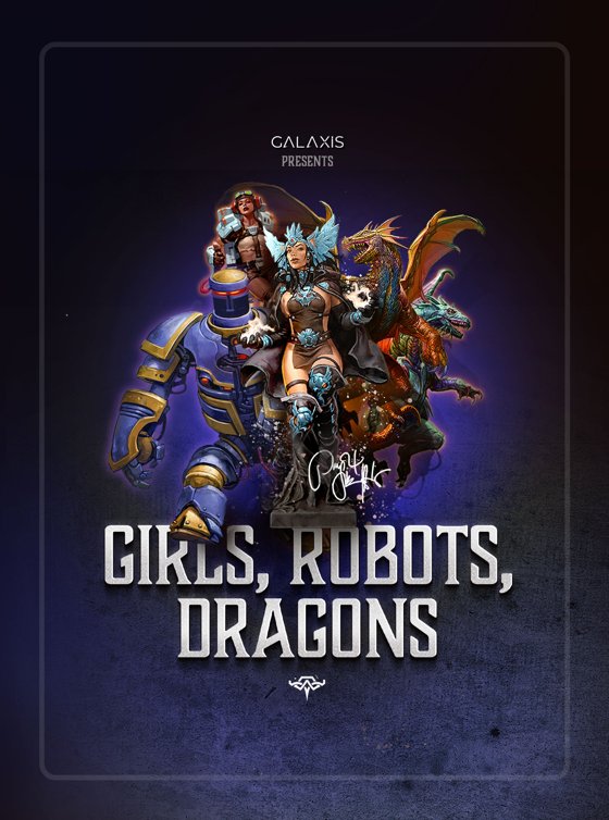 Girls Robots Dragons