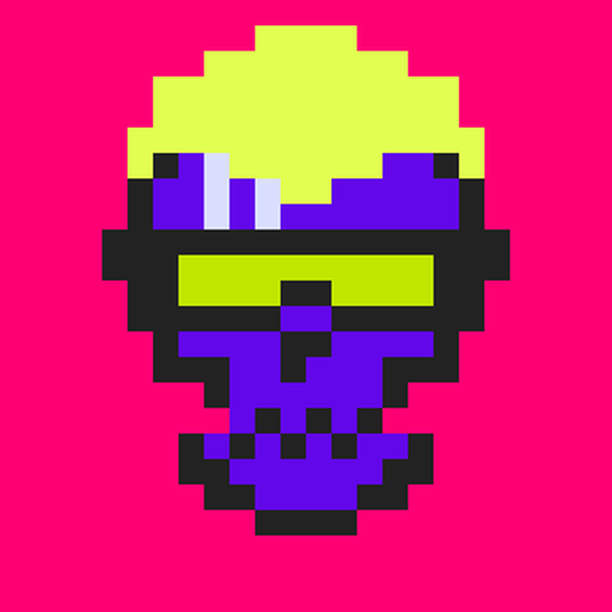 Cyber CryptoSkull #1441