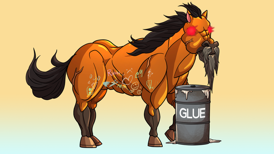 Glue Factory Horse #8561