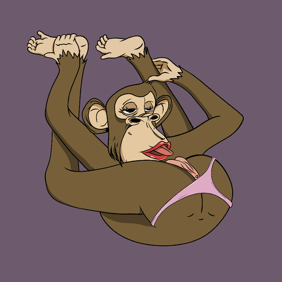 LADY APE YOGA CLUB #7156