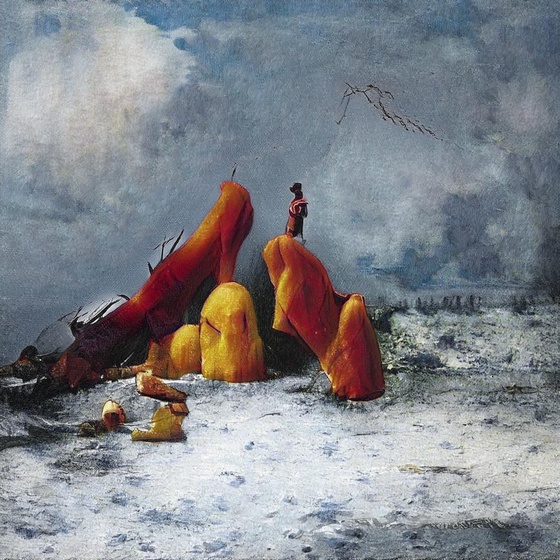 balloons in winter