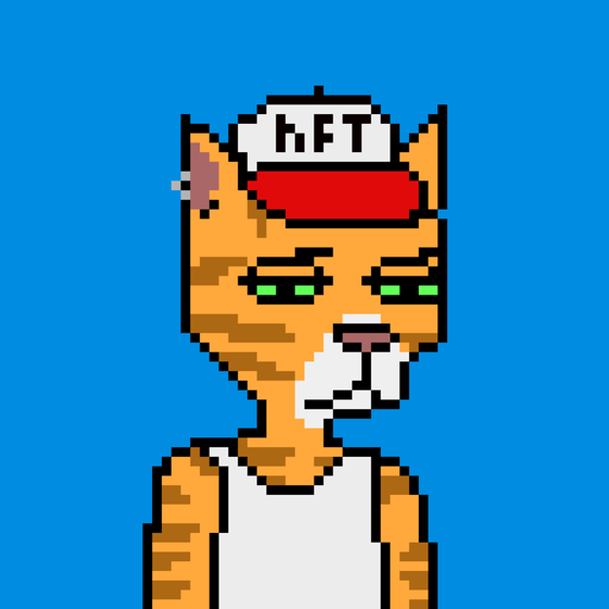 Pixel Cat Gang #162