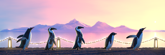 Five Penguins #3070