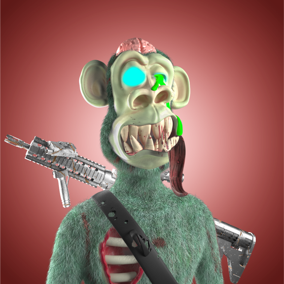 Mutant Ape Militia #1586