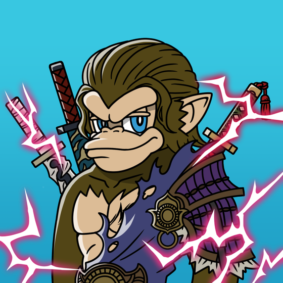 Neo Samurai Monkey #3160