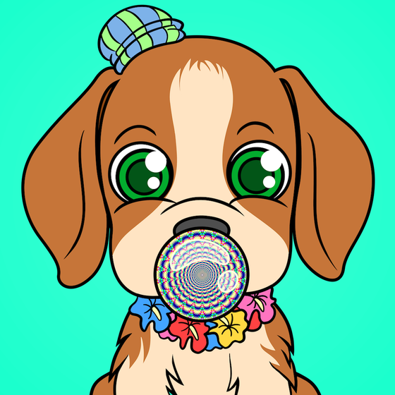 Bubblegum Puppy #7814