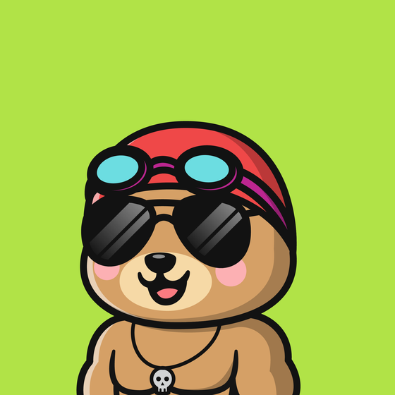 Summer Bear #7456