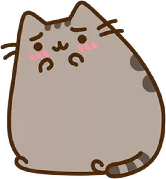 Bashful Pusheen