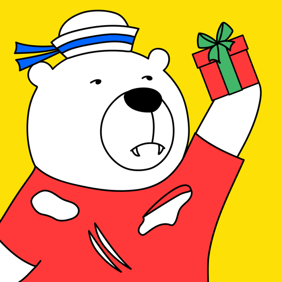 Party Polar Bear #1615