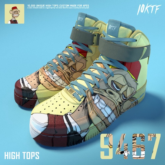 Ape High Tops #9467