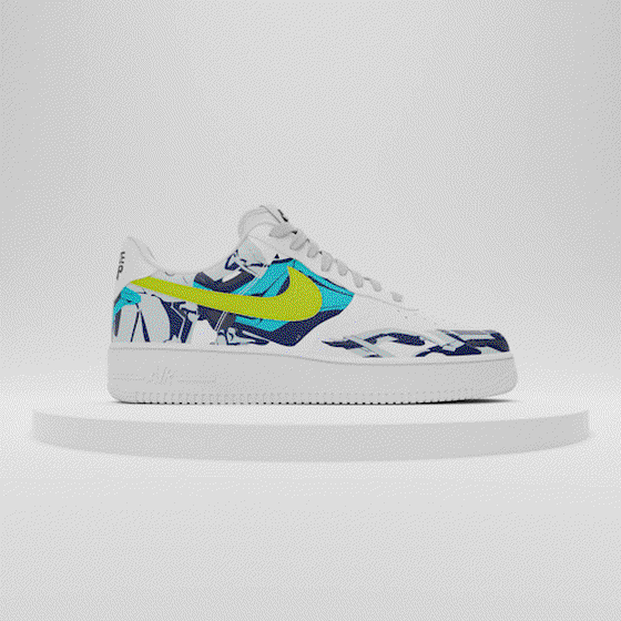 RTFKT Space Drip x Nike Air Force 1 : MGXS