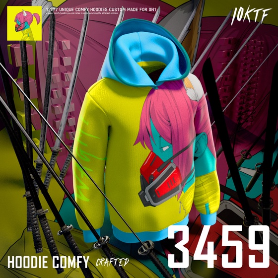 0N1 Comfy Hoodie #3459