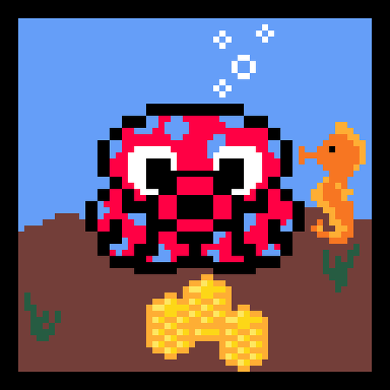 Pixel Squid #2591