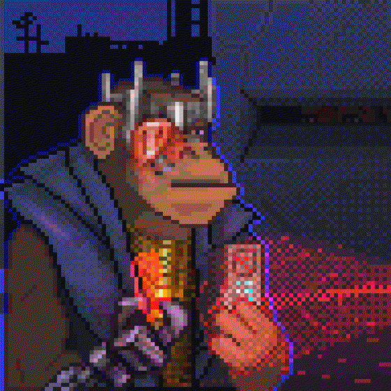 Cyberpunk Ape Legends #55