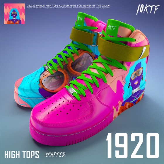 Galaxy High Tops #1920