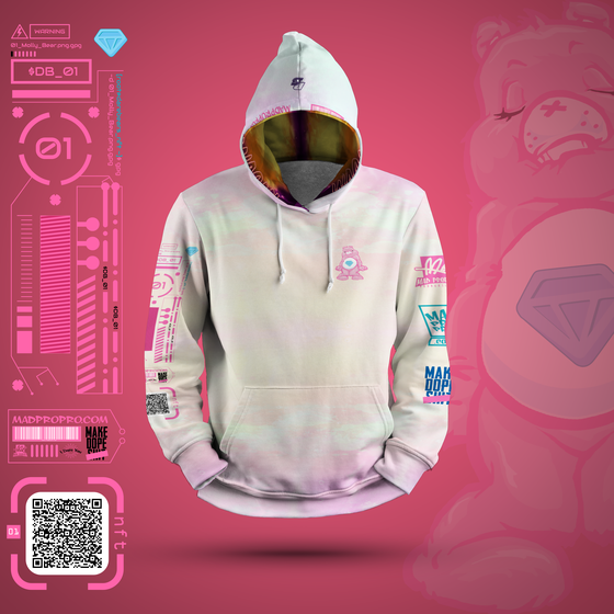 Hoody Phygital NFT - DAREBEAR 01 - Molly Bear #9/10