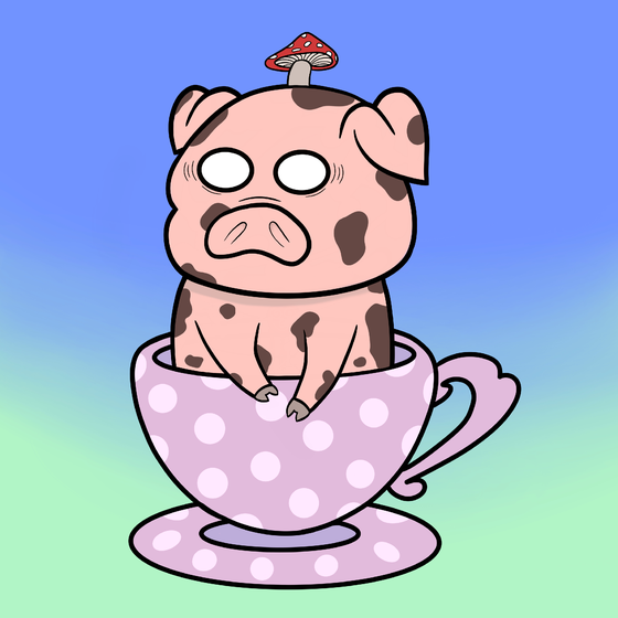 Lucky Teacup Piggy Club #1620