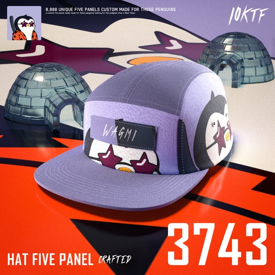 Pudgy Five Panel #3743