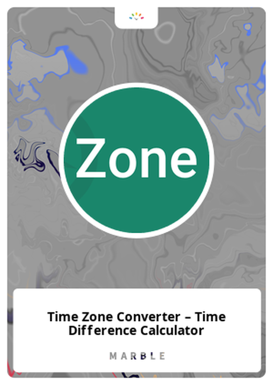 Time Zone Converter – Time Difference Calculator