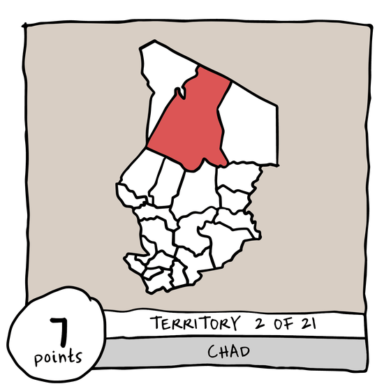 Territory 2/21 - Chad (Borkou)