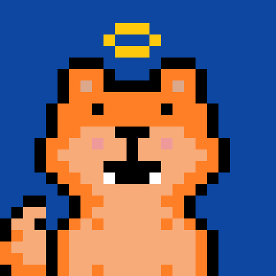 Pixelated Shiba Inu #8200