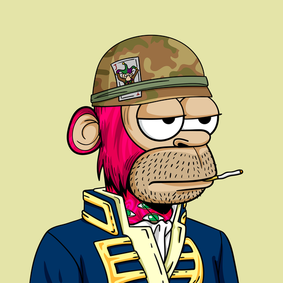Simp Ape Yacht Club #838