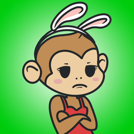 Simple Monkey Girl #1218