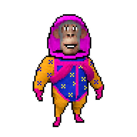 Pixel Radioactive Ape #37