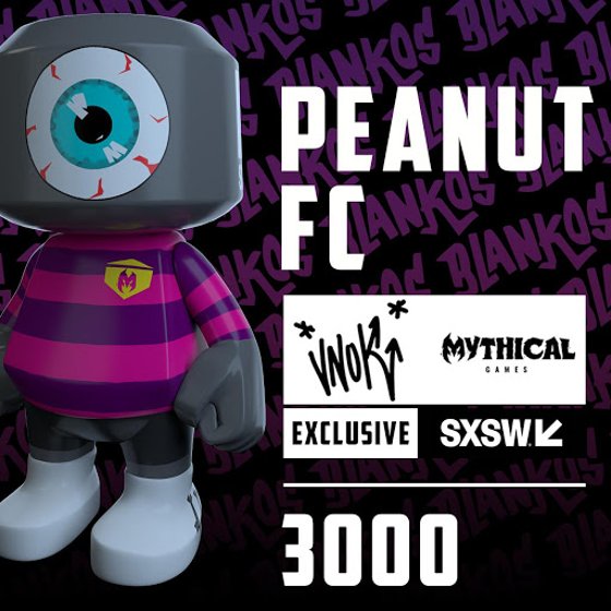 Peanut FC Blanko #2093 SXSW Card Redeemable Game Character