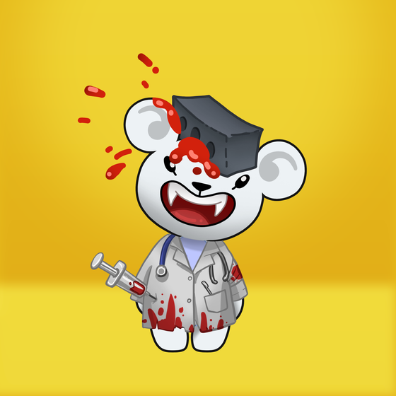 Evil Teddy Bear #6123