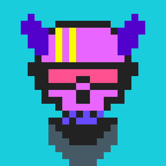 Cyber CryptoSkull #702