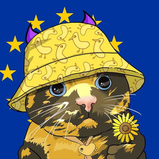 Puzzled cat #1201