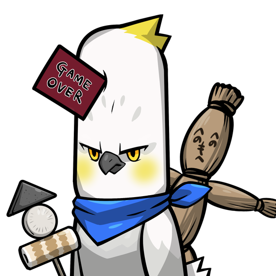 Narukami-Yellow crested cockatoo #01970