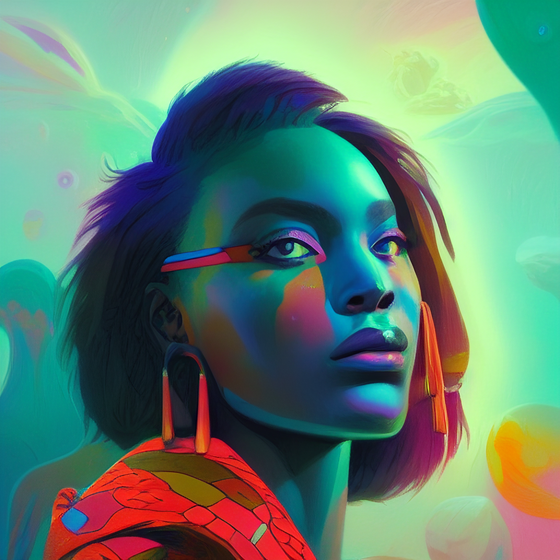 Vivid girl.