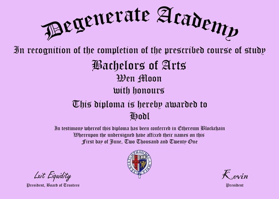 Degen Diploma #688