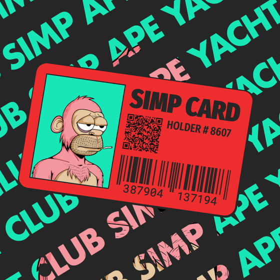 Simp Card #8607