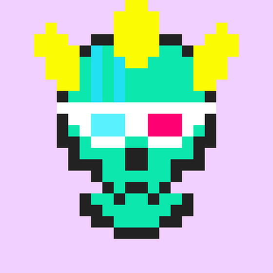 Cyber CryptoSkull #3049