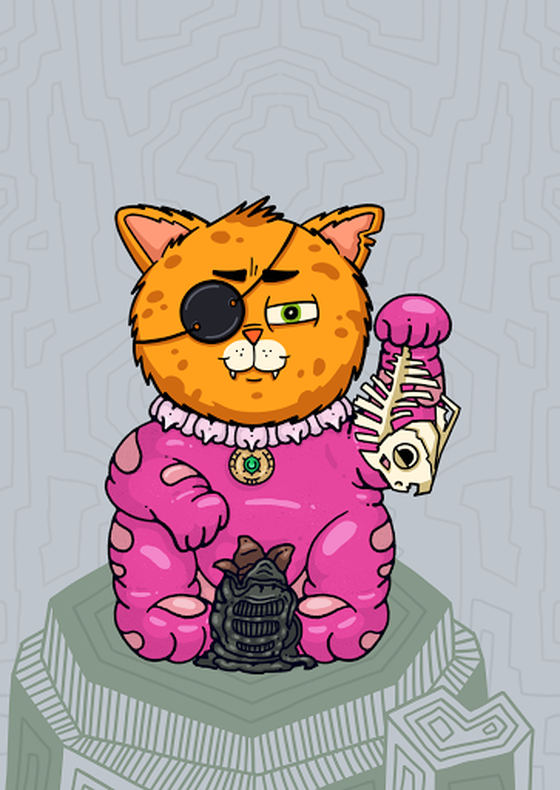 Lucky Maneki #10575 - "AlienEGG"