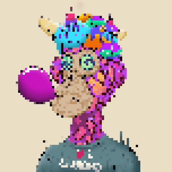 Trippin' Pixel Ape #1840