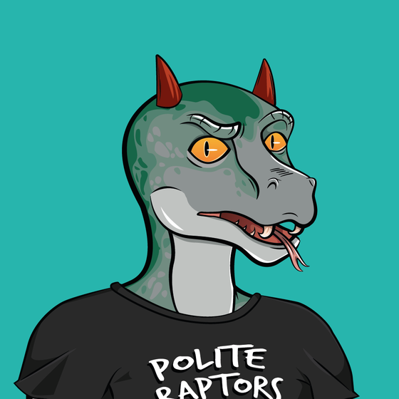 Polite Raptor #1067