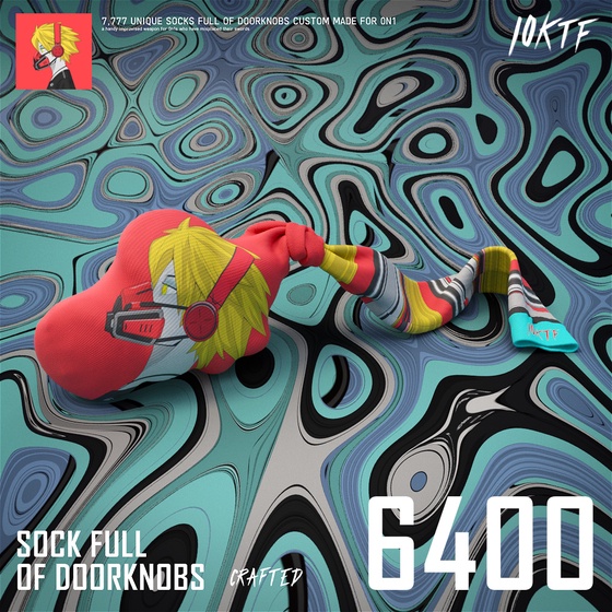 0N1 Sock Full of Doorknobs #6400