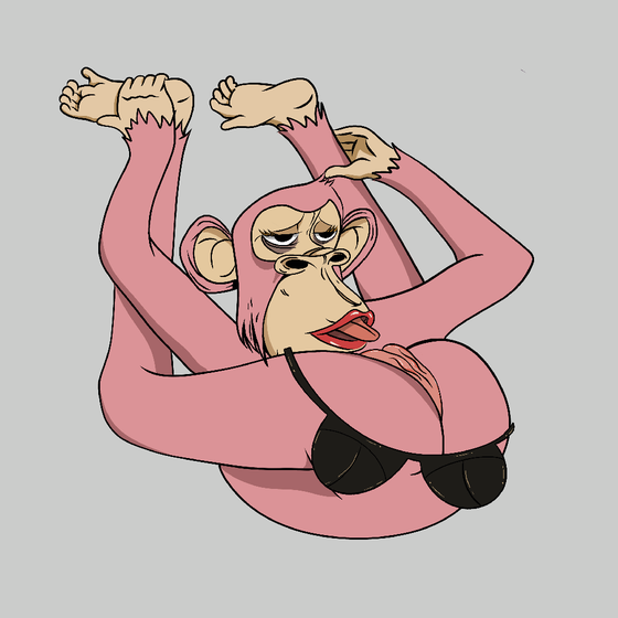 LADY APE YOGA CLUB #7414