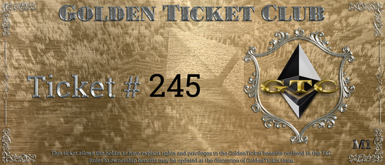 Golden Ticket Club #245